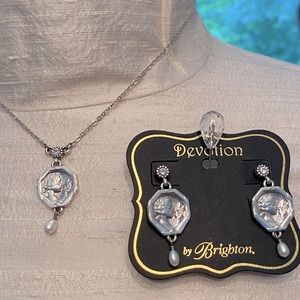 Brighton devotion necklace & earrings